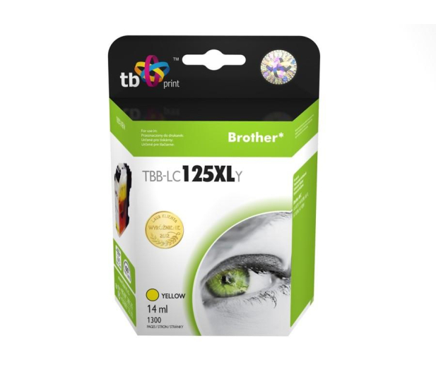 TB Print do Brother LC125XL Yellow TBB-LC125XLY - 171784 - zdjęcie